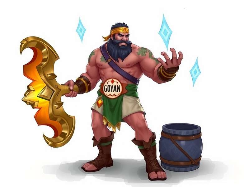 Main character from Goan Legendary Champion Goan Legendary Champion Game Hero Character